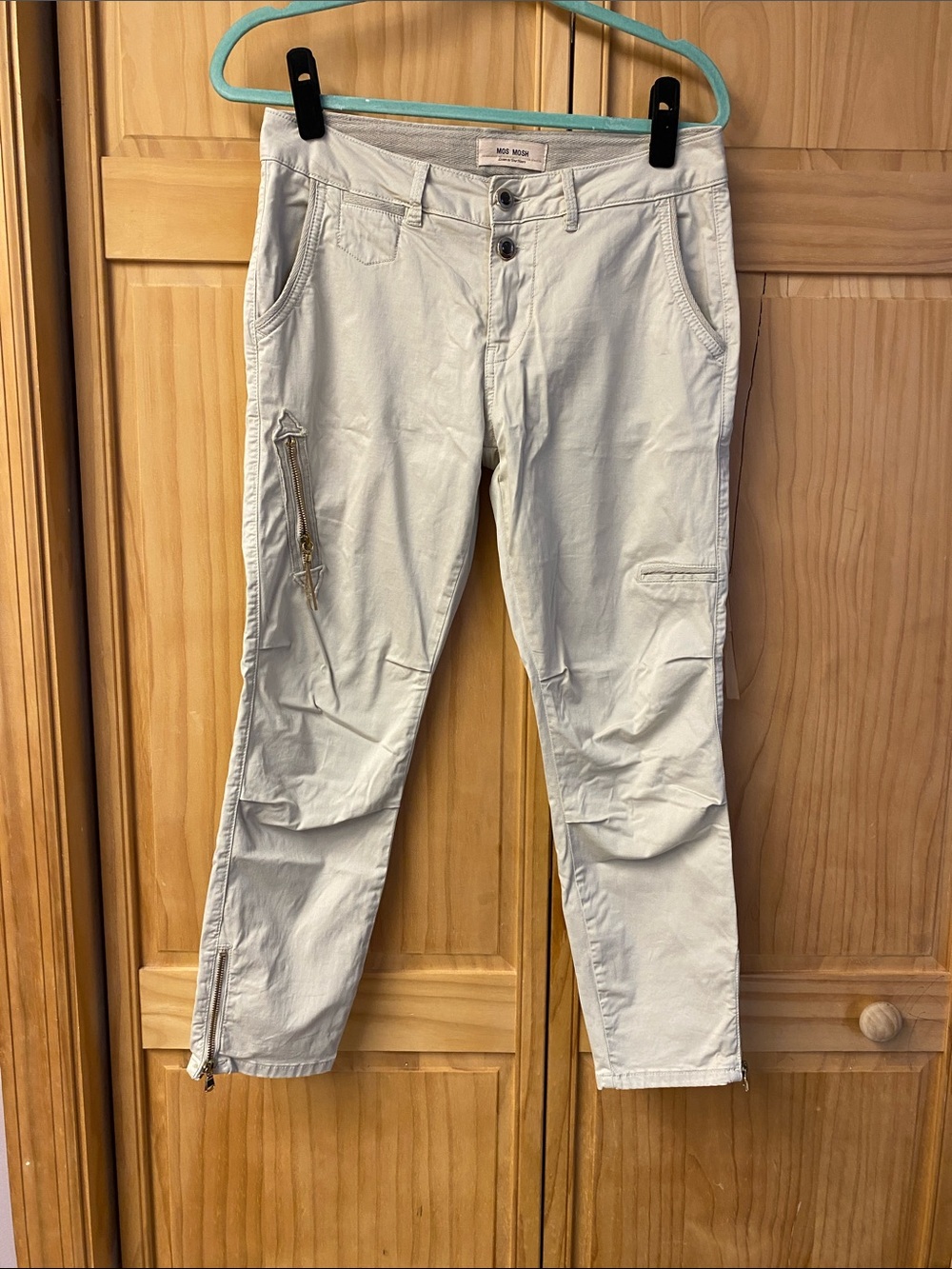Mos Mosh Stylish Khaki Cargo Pants